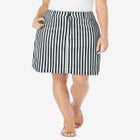 Adjustable Waist Chino Skort image number null