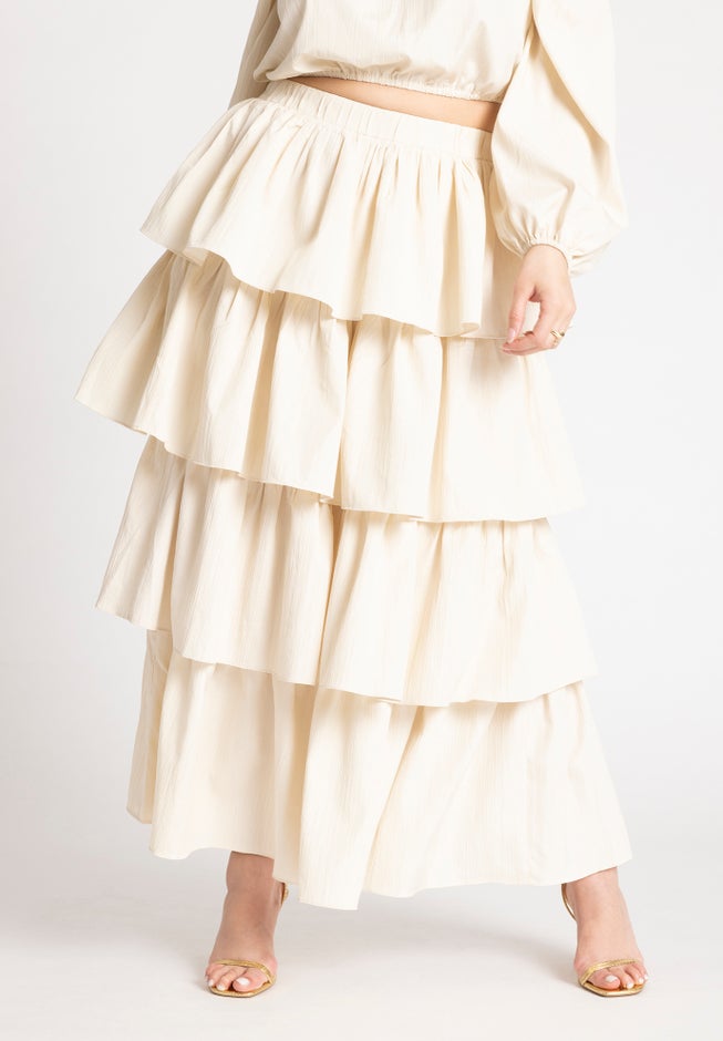 Flouncy Tiered Skirt image number 1