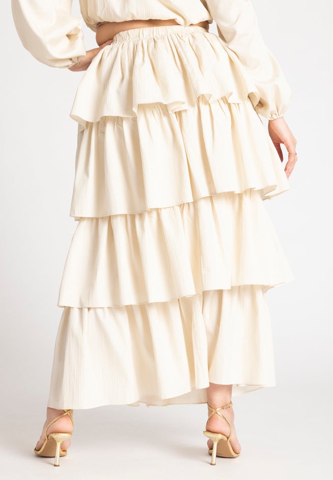 Flouncy Tiered Skirt image number 2