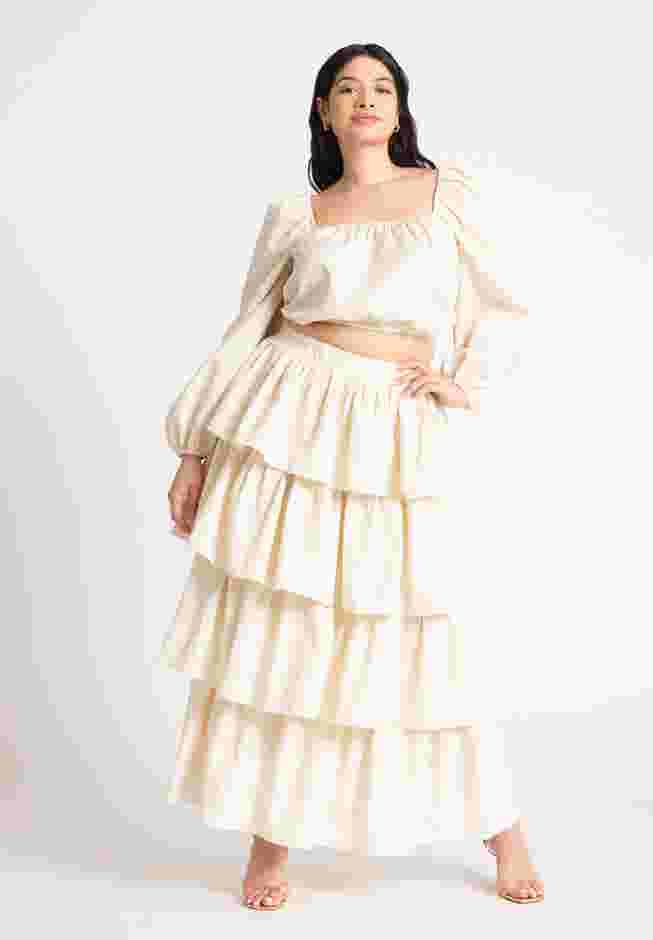 Flouncy Tiered Skirt image number 0