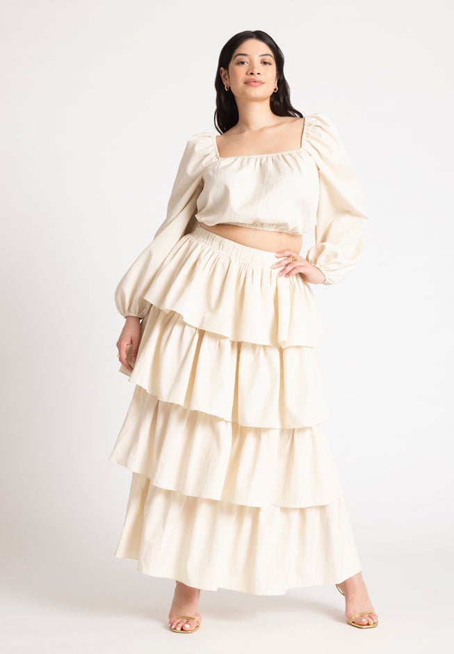 Flouncy Tiered Skirt image number 0