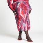 Twist Detail Maxi Skirt image number null