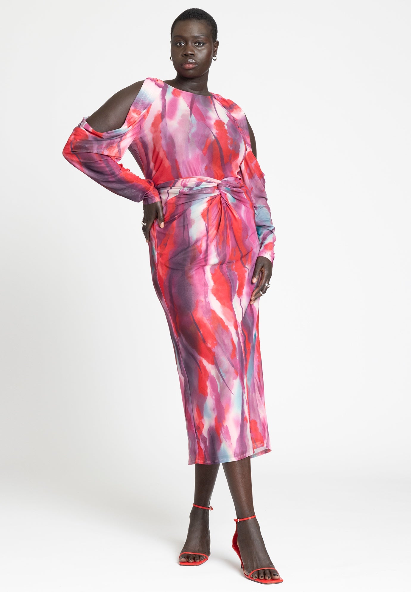 Twist Detail Maxi Skirt image number 0