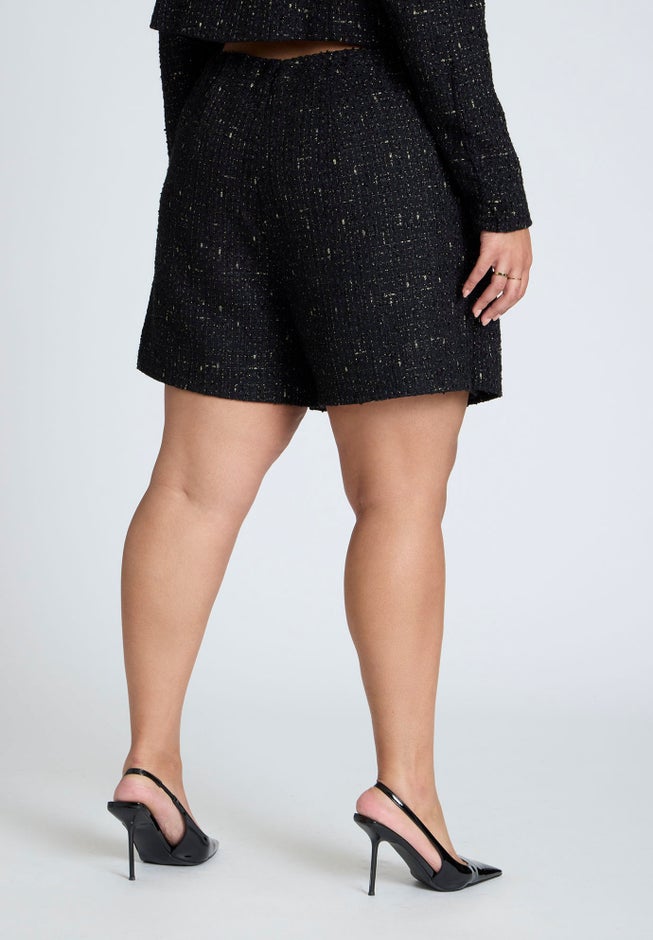 Tweed Skort With Buttons image number 2