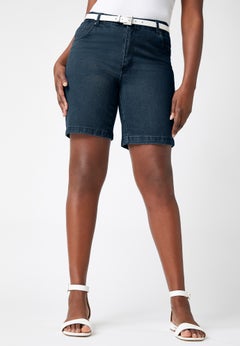 Classic Cotton Denim Shorts
