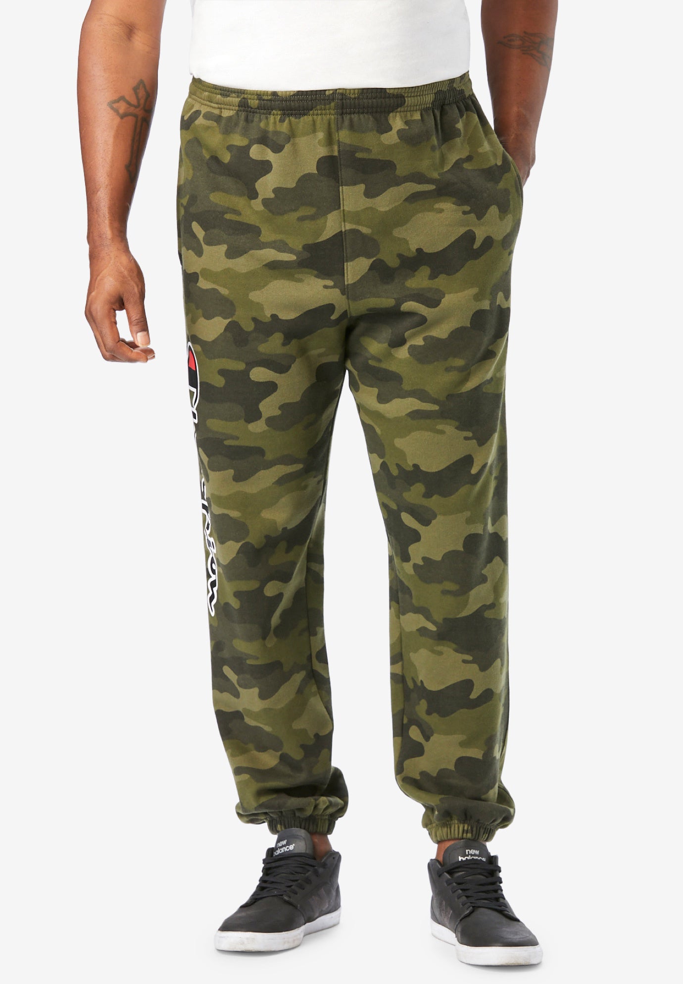 Champion&reg; Fleece Logo Pants image number 0