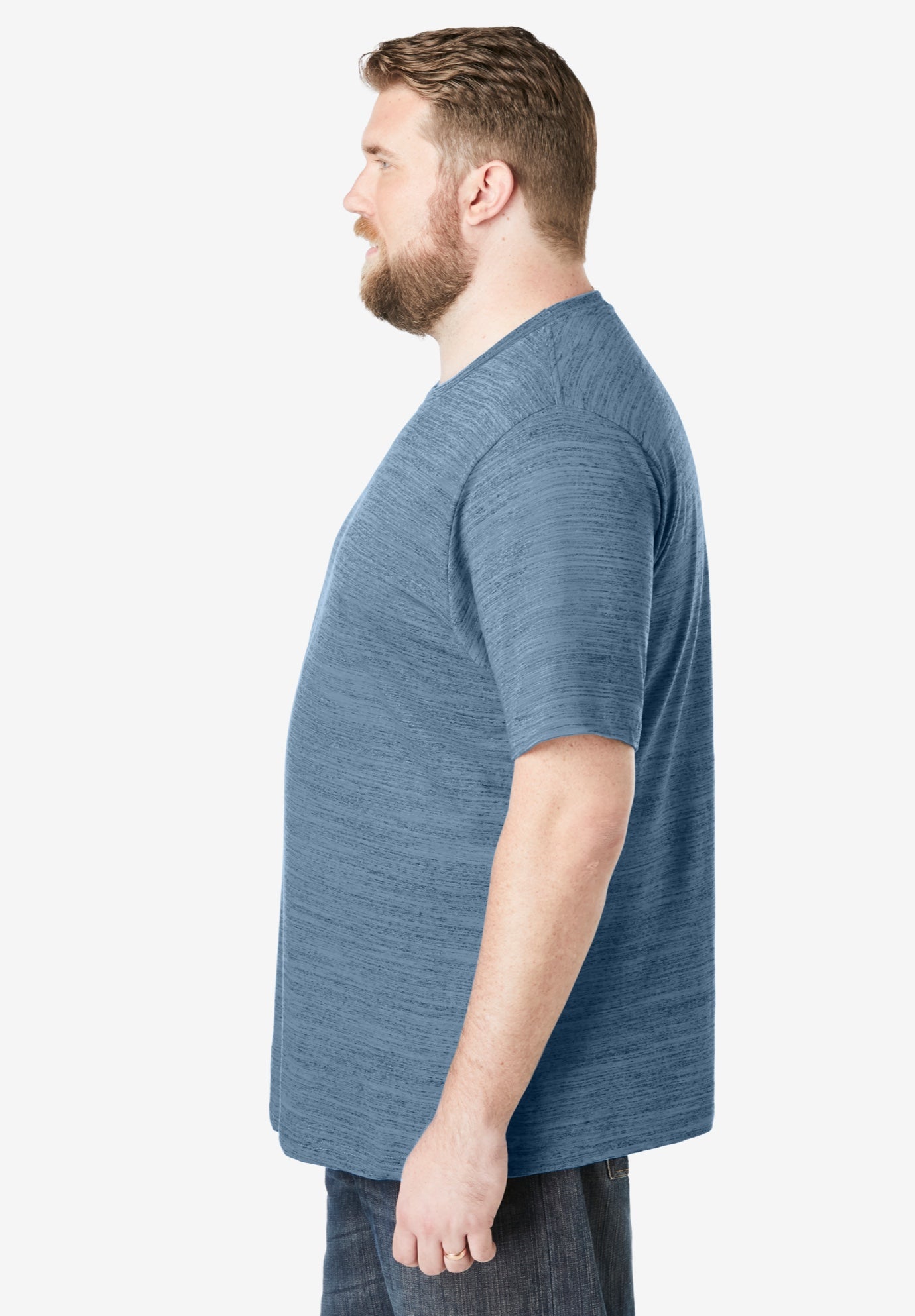 Heavyweight Jersey Crewneck T-Shirt image number 2