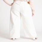 The Yvette Rigid Wide Leg Jean image number null