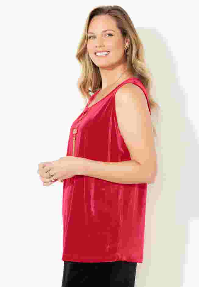 AnyWear Velvet Tank image number 2