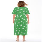 Stamped Empire Waist Dress image number null