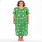 Stamped Empire Waist Dress image number null