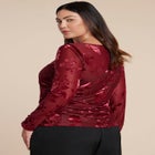 Floral Jacquard Top image number null