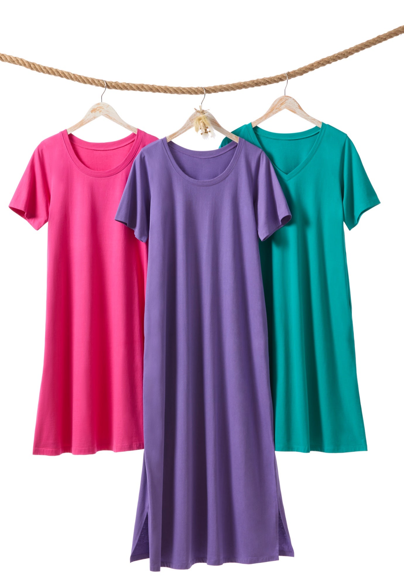 Perfect Short-Sleeve Crewneck Tee Dress image number 6