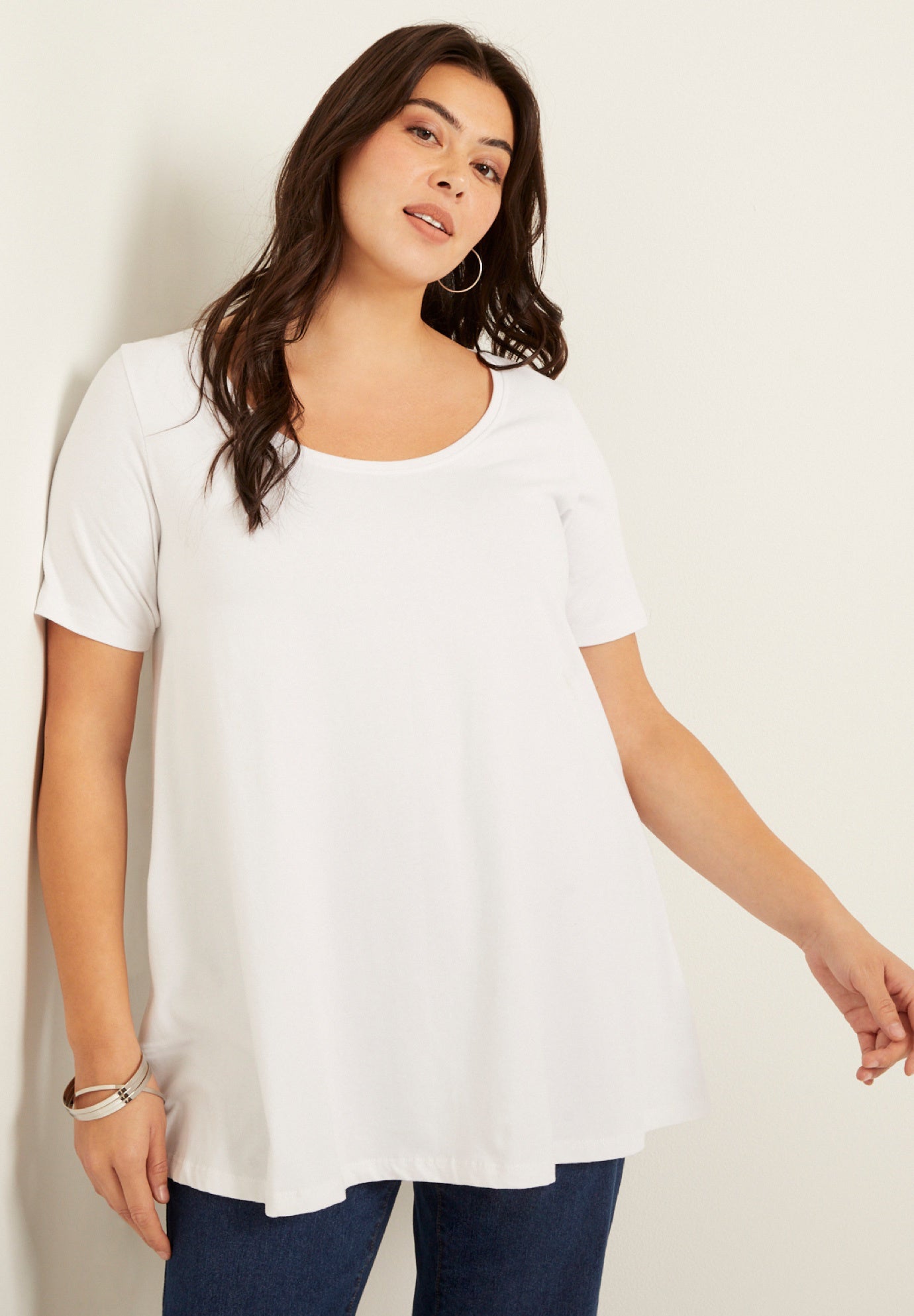 Short-Sleeve Swing One + Only Tunic image number 0
