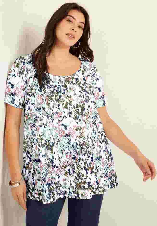 Short-Sleeve Swing One + Only Tunic image number 0