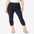 Knit Jean Capri image number null