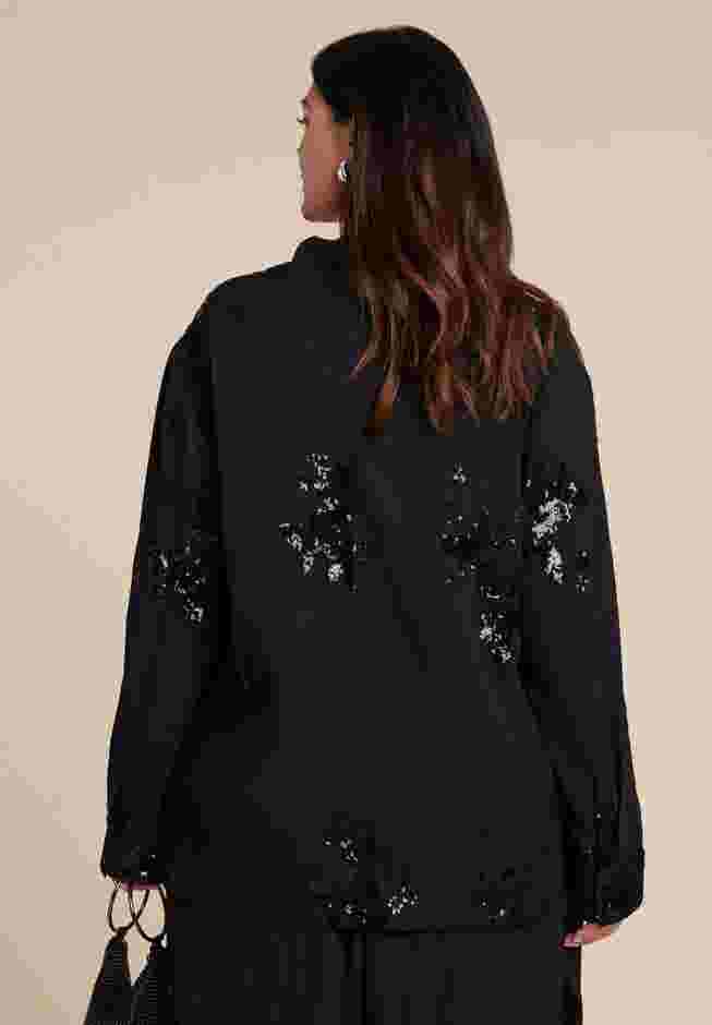 Oversized Embellished Top image number 1
