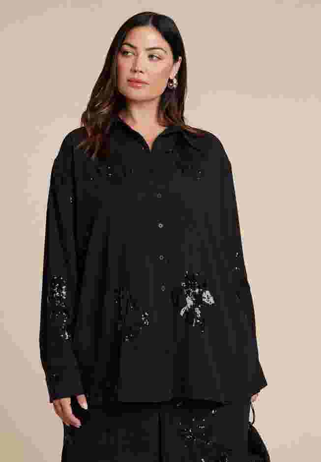 Oversized Embellished Top image number 0