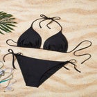 Essential String Triangle Bikini Top image number null