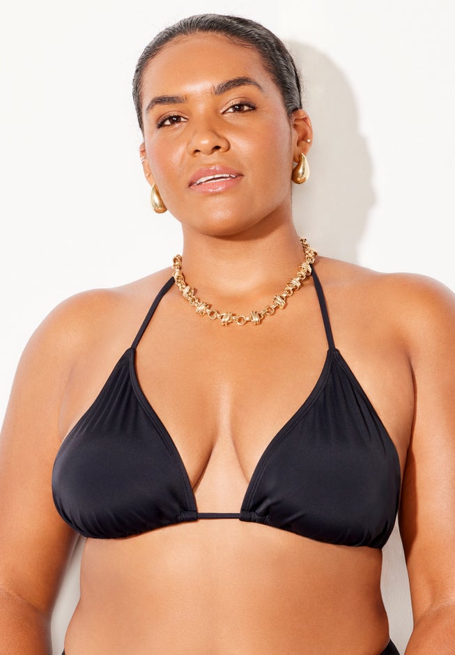 Essential String Triangle Bikini Top image number 3