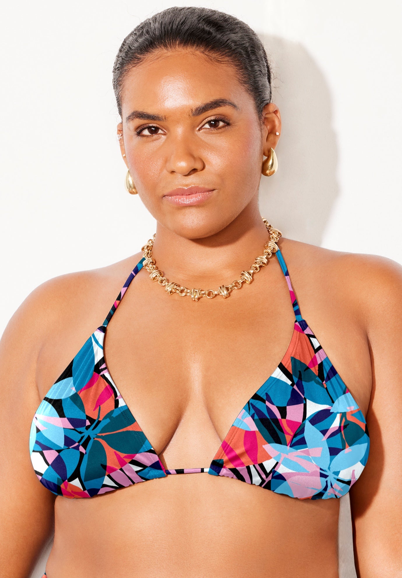Essential String Triangle Bikini Top image number 4