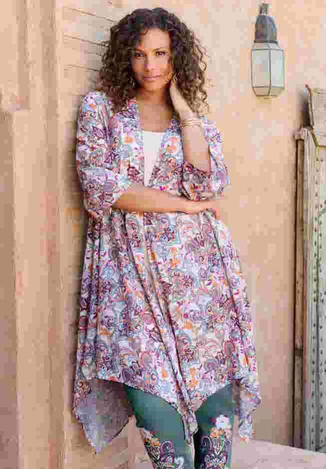 Hanky Hem Kimono image number 3
