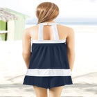 Colorblock Tankini Top & Short Set image number 1