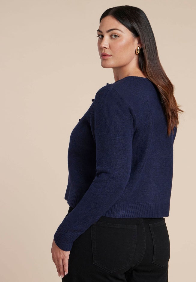 Pleated Cardigan image number 2