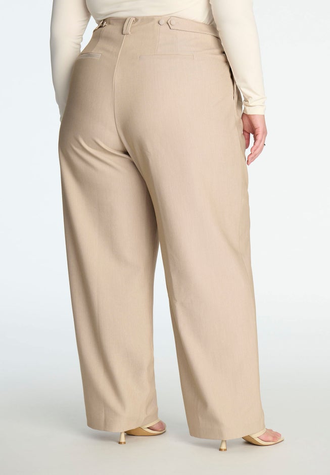 Trouser With Waistband Tabs image number 2