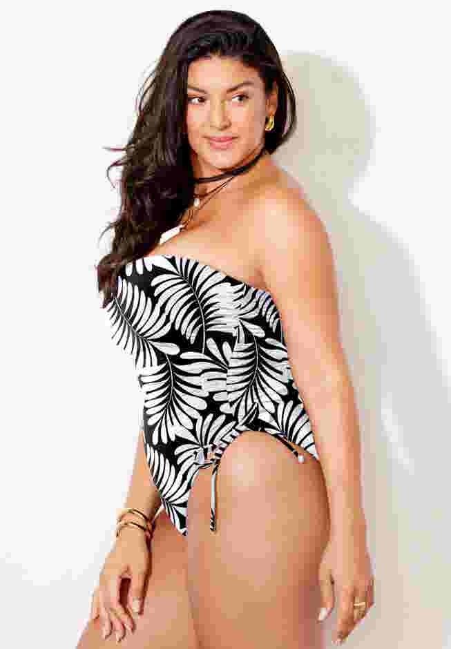 Essential Bandeau Adjustable One Piece image number 2