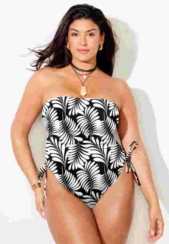 Essential Bandeau Adjustable One Piece image number 3