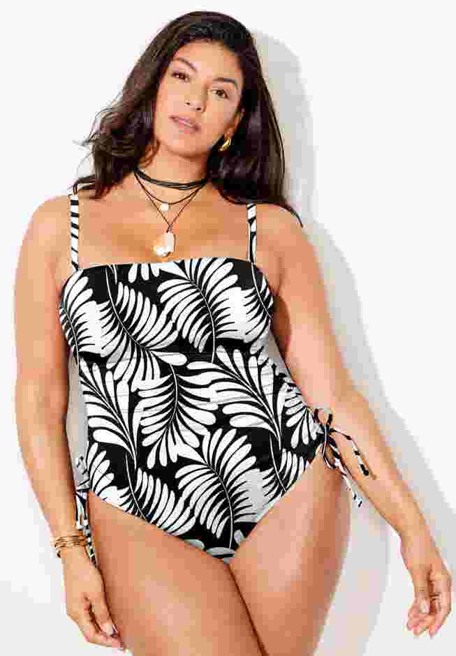Essential Bandeau Adjustable One Piece image number 4