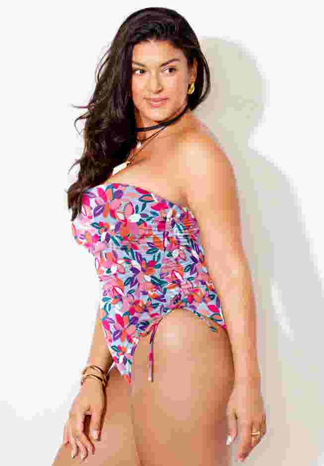 Essential Bandeau Adjustable One Piece image number 2