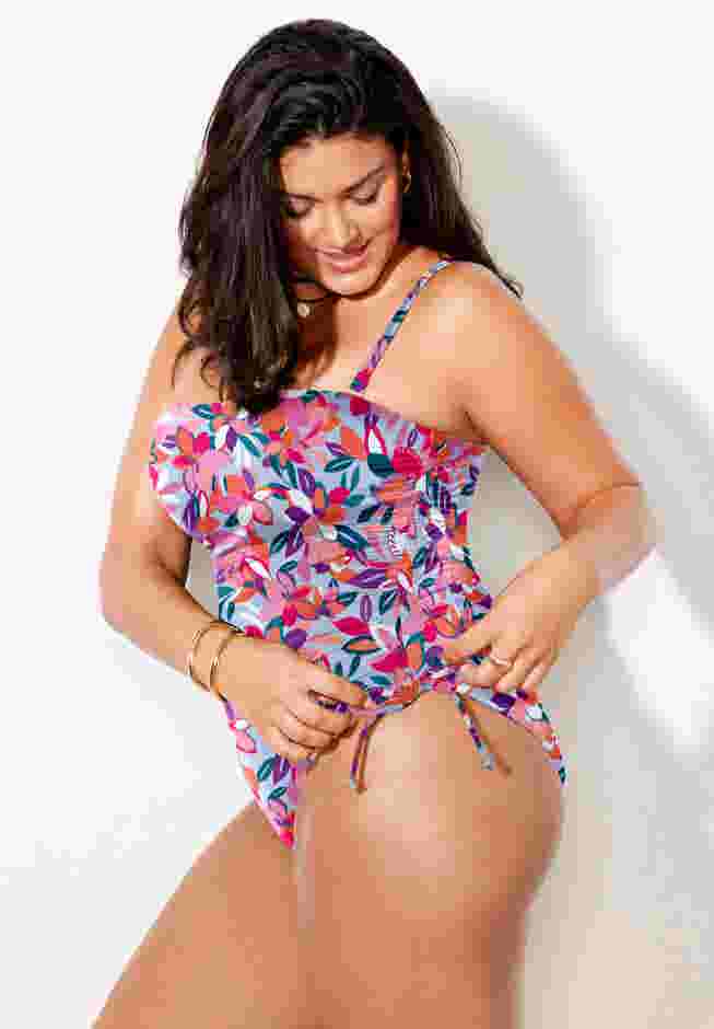 Essential Bandeau Adjustable One Piece image number 5