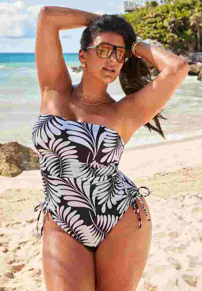Essential Bandeau Adjustable One Piece image number 0
