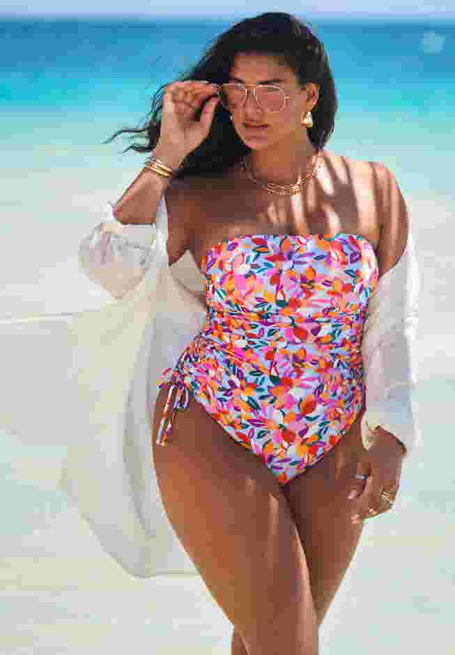Essential Bandeau Adjustable One Piece image number 0
