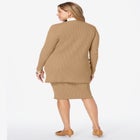 2 Piece Sweater Skirt Set image number null