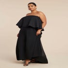 Peplum Bodice Gown image number null