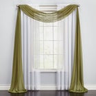 BH Studio Sheer Voile Scarf Valance image number null
