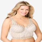 Amoureuse&reg; Longline Embroidered Bra image number null