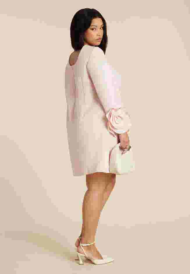 Rosette Sleeve Mini Dress image number 1