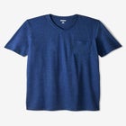 Shrink-Less&trade; Lightweight Longer-Length V-neck T-shirt image number null