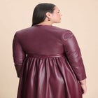 Faux Leather Layering Sleeves image number null