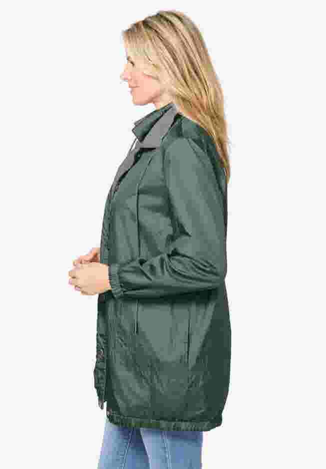 Fleece Nylon Reversible Jacket image number 2