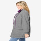 Fleece Nylon Reversible Jacket image number null