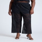 Sheer Eyelet Pant image number null