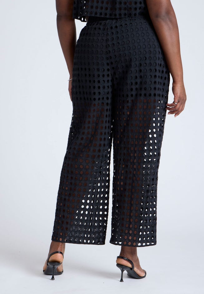 Sheer Eyelet Pant image number 2