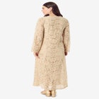 Lace Jacket Maxi Dress Set image number null