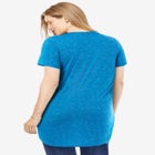 Marled V-Neck Tunic image number null