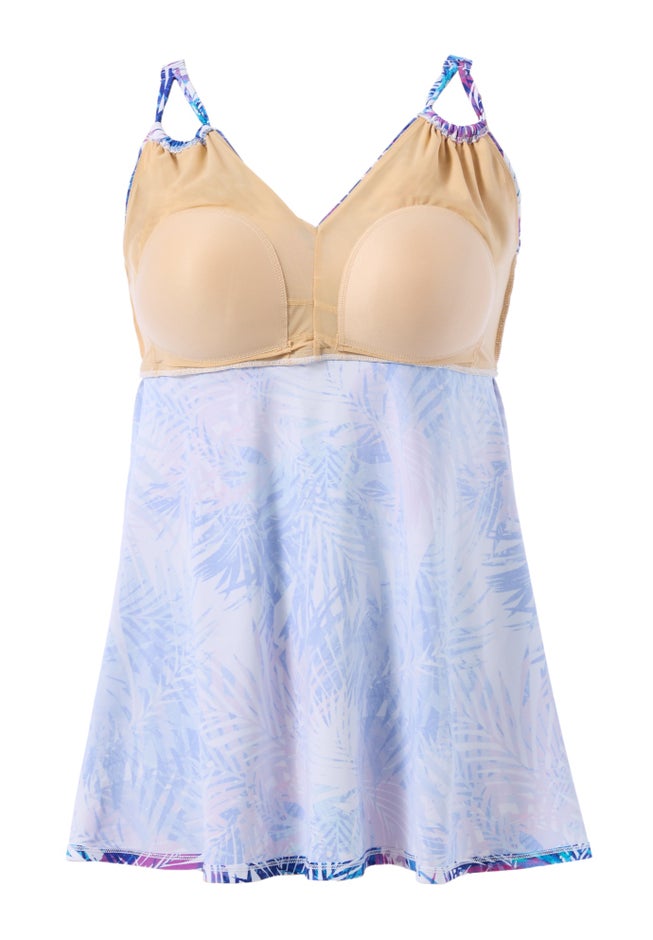 Loop Strap Two-Piece Swim Dress image number 8